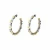 Oliver Bonas Natural Malie Beaded Hoop Earrings -Default Template 2 unnamed file 931