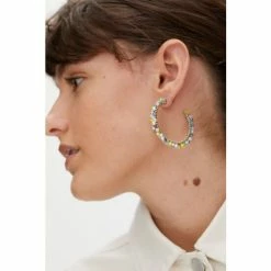 Oliver Bonas Natural Malie Beaded Hoop Earrings 6 Oliver Bonas Natural Malie Beaded Hoop Earrings -Default Template 2 unnamed file 935