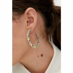 Oliver Bonas Natural Malie Beaded Hoop Earrings 7 Oliver Bonas Natural Malie Beaded Hoop Earrings -Default Template 2 unnamed file 936