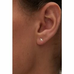 Oliver Bonas Silver Carlotta Mini Shape Silver Stud Earrings Set Of Three -Default Template 2 unnamed file 985