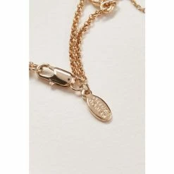 Oliver Bonas Gold Tone Faro Pearl Charms Layered Row Necklace -Default Template 2 unnamed file 997